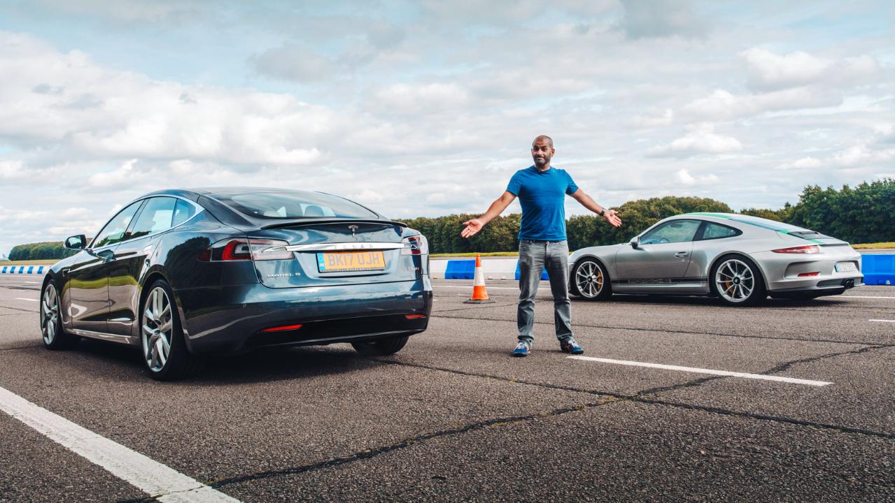 Chris Harris Drives The Tesla Model S P100d Top Gear
