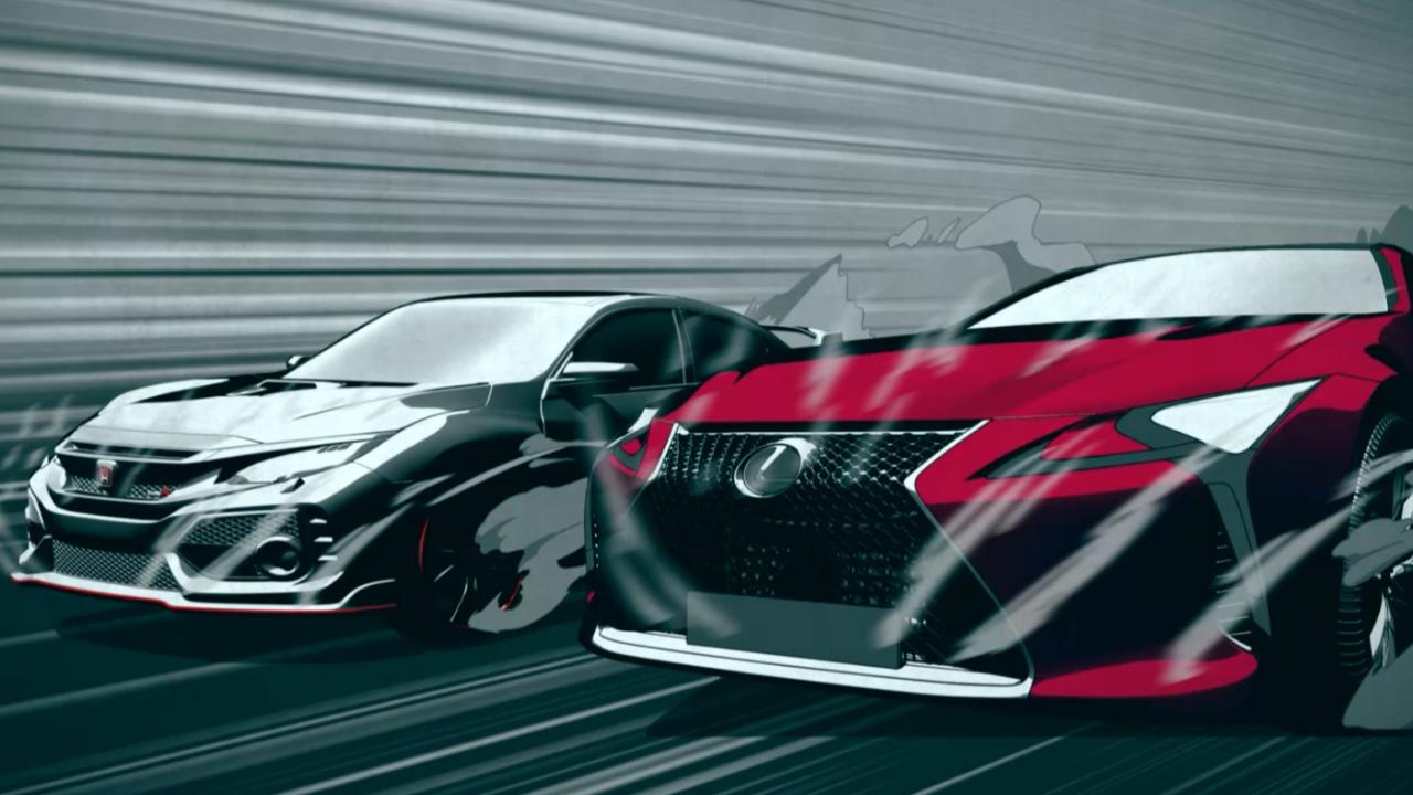 Watch Tg Tv S25 Ep3 Honda Civic Type R Vs Lexus Lc500 Top Gear