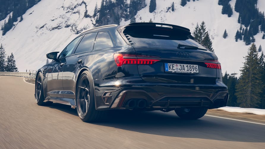 Modified Audi RS6 With 789bhp