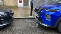 Kia Soul EV charging public