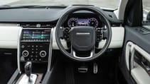 Land Rover Discovery Sport P300e plug-in hybrid interior dashboard