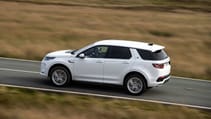 Land Rover Discovery Sport P300e plug-in hybrid side profile