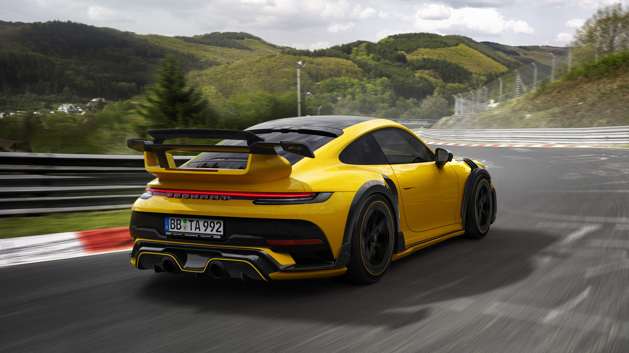 Many, many wings adorn the new TechArt GTstreet R