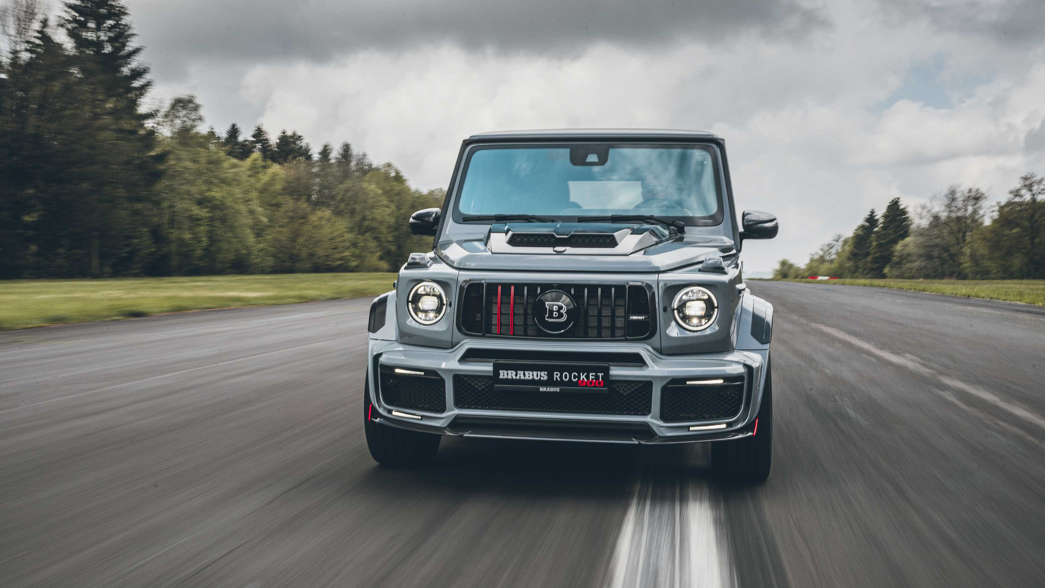 Brabus Has Put A Massive Wing On A G Wagen Top Gear Brabus Has Put A Massive Wing On A G Wagen Top Gear