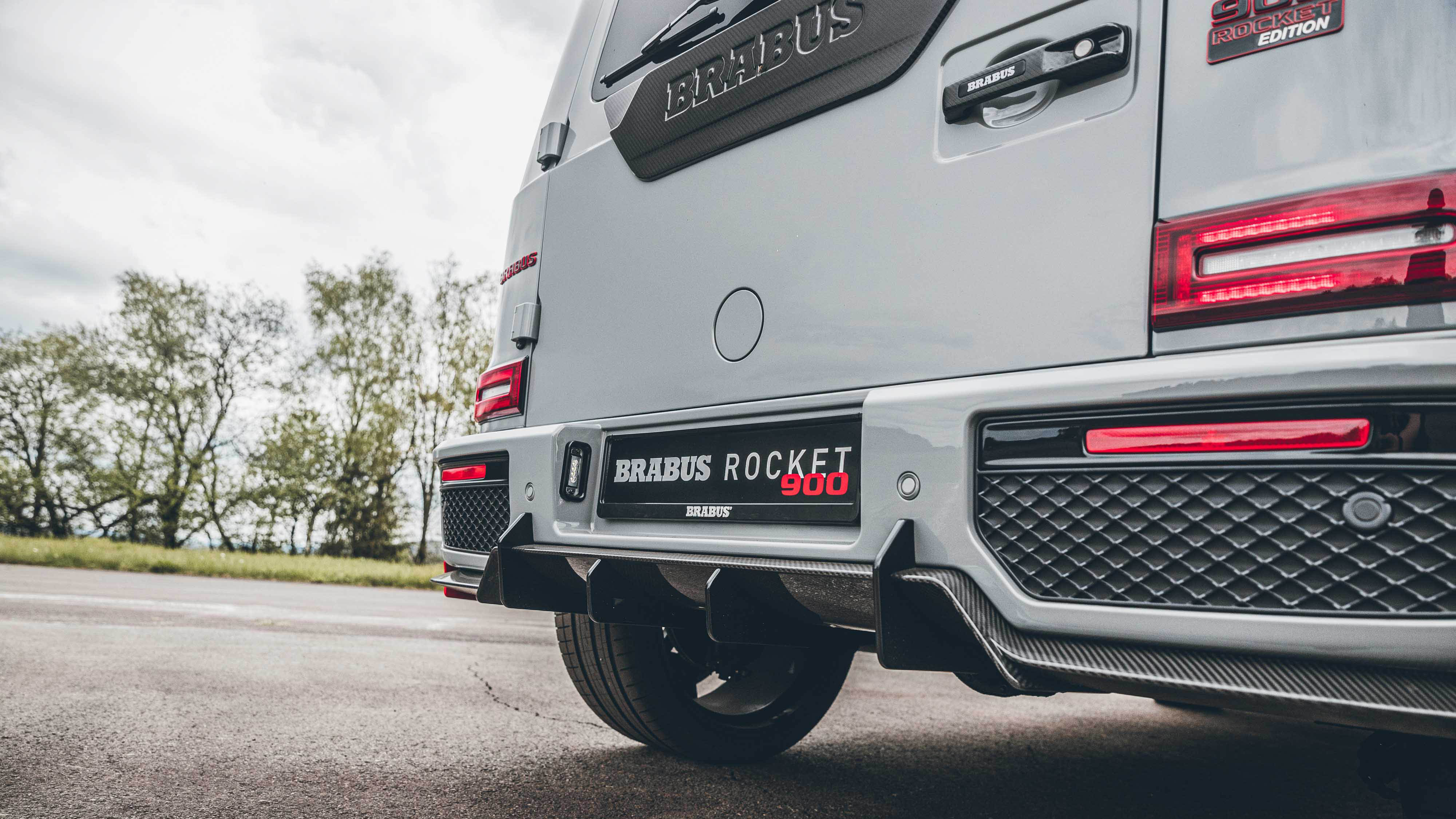 Brabus Has Put A Massive Wing On A G Wagen Top Gear Brabus Has Put A Massive Wing On A G Wagen Top Gear