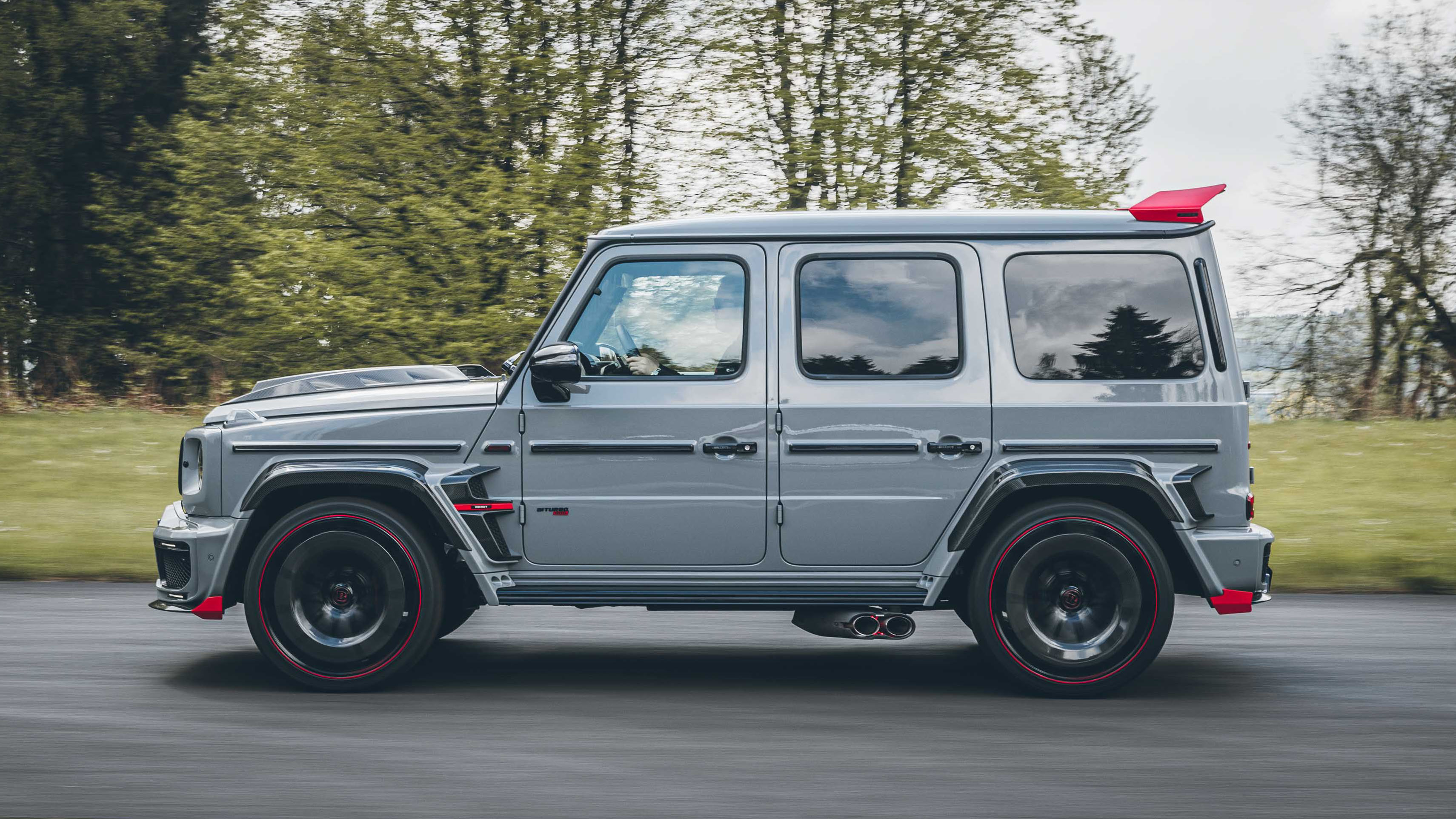 Brabus Has Put A Massive Wing On A G Wagen Top Gear