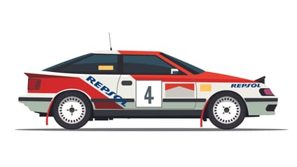 CARLOS SAINZ, 1990, CELICA