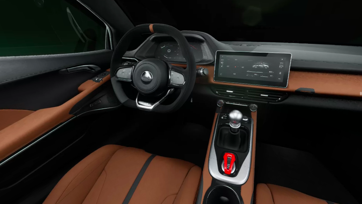 New Lotus Emira Top Gear configurator