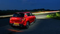 Suzuki Swift Sport rear lights on