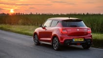 Suzuki Swift Sport rear three quarter