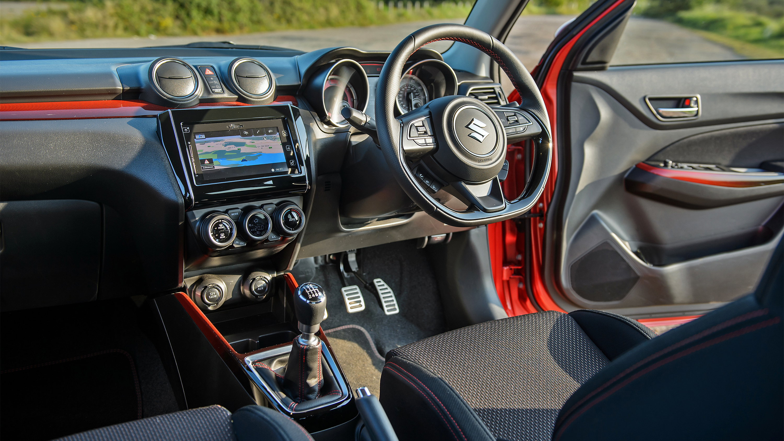 Suzuki Swift Sport interior dashboard