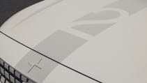 Polestar 2 Experimental bonnet stripe