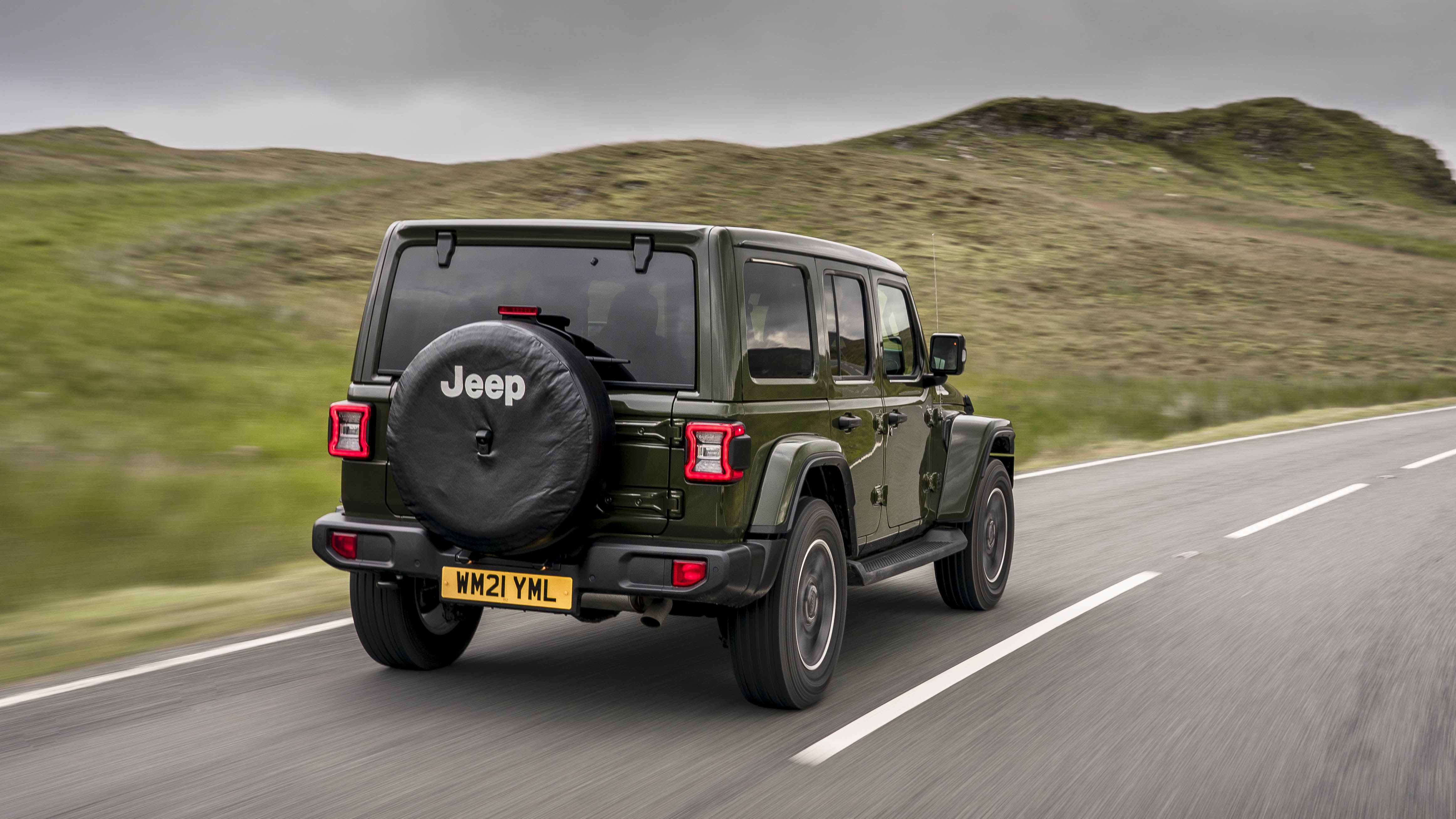 The updated Jeep Wrangler has brilliant new colour options