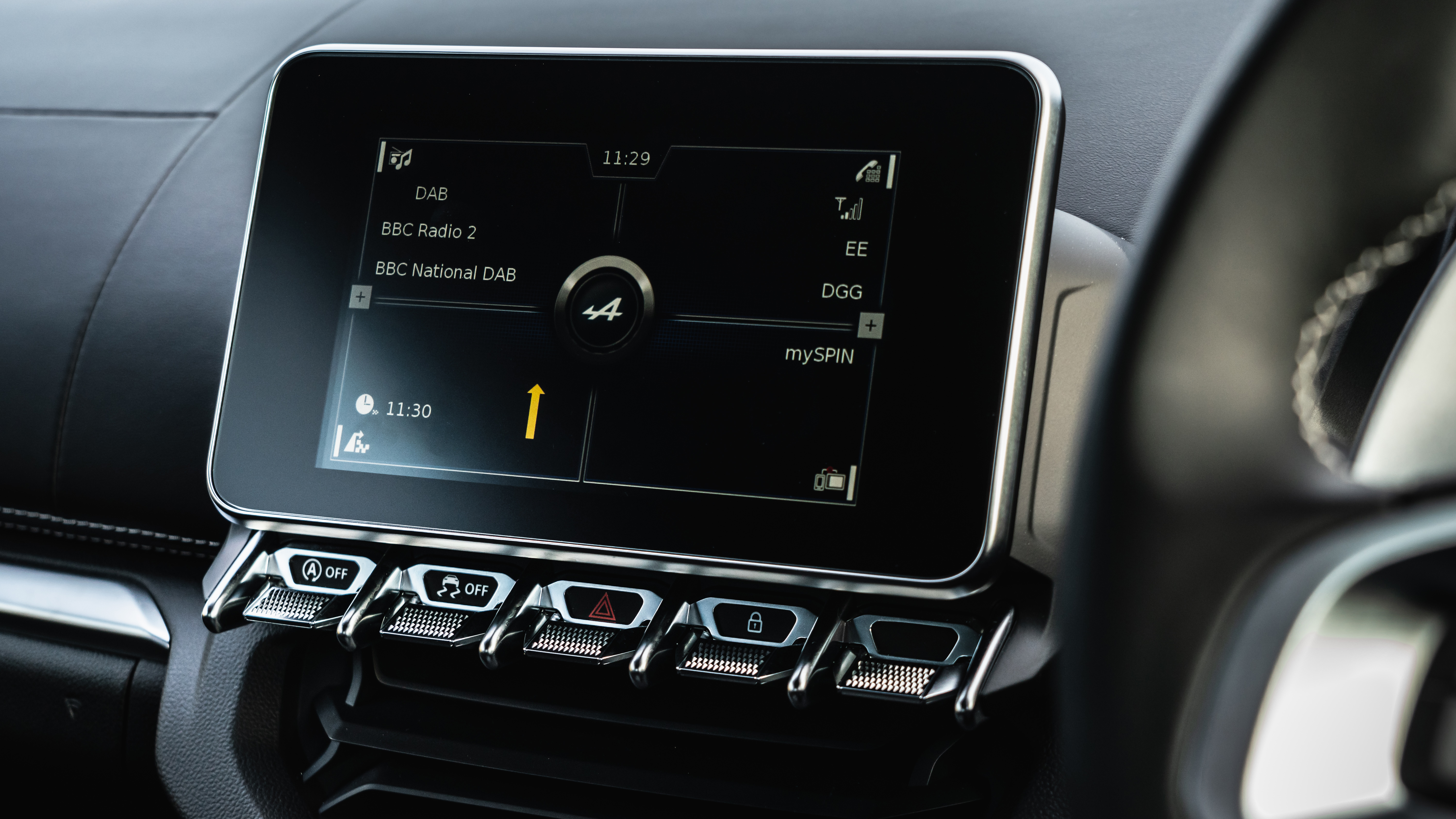 Alpine A110 Interior Layout Technology Top Gear