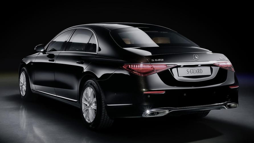 Mercedes has quietly unveiled its new armoured SClass Top Gear
