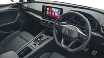 Cupra Leon hatchback interior dashboard