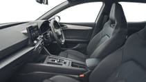 Cupra Leon hatchback interior front seats