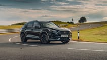 CUPRA Formentor performance on track Silverstone