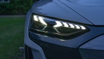 Audi e-tron GT laser lights