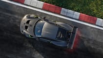 Porsche 911 GT2 RS Clubsport 25 overhead view
