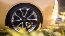 Lexus LC500 coupe alloy wheel