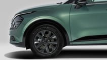 New Kia Sportage front spoiler detail