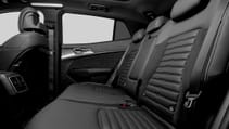 New Kia Sportage rear seats