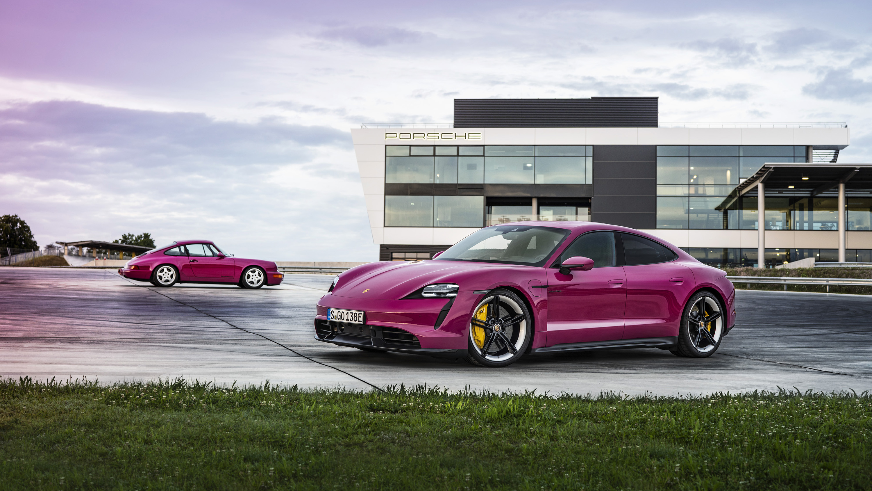 You definitely need to paint your Porsche Taycan Red | Gear