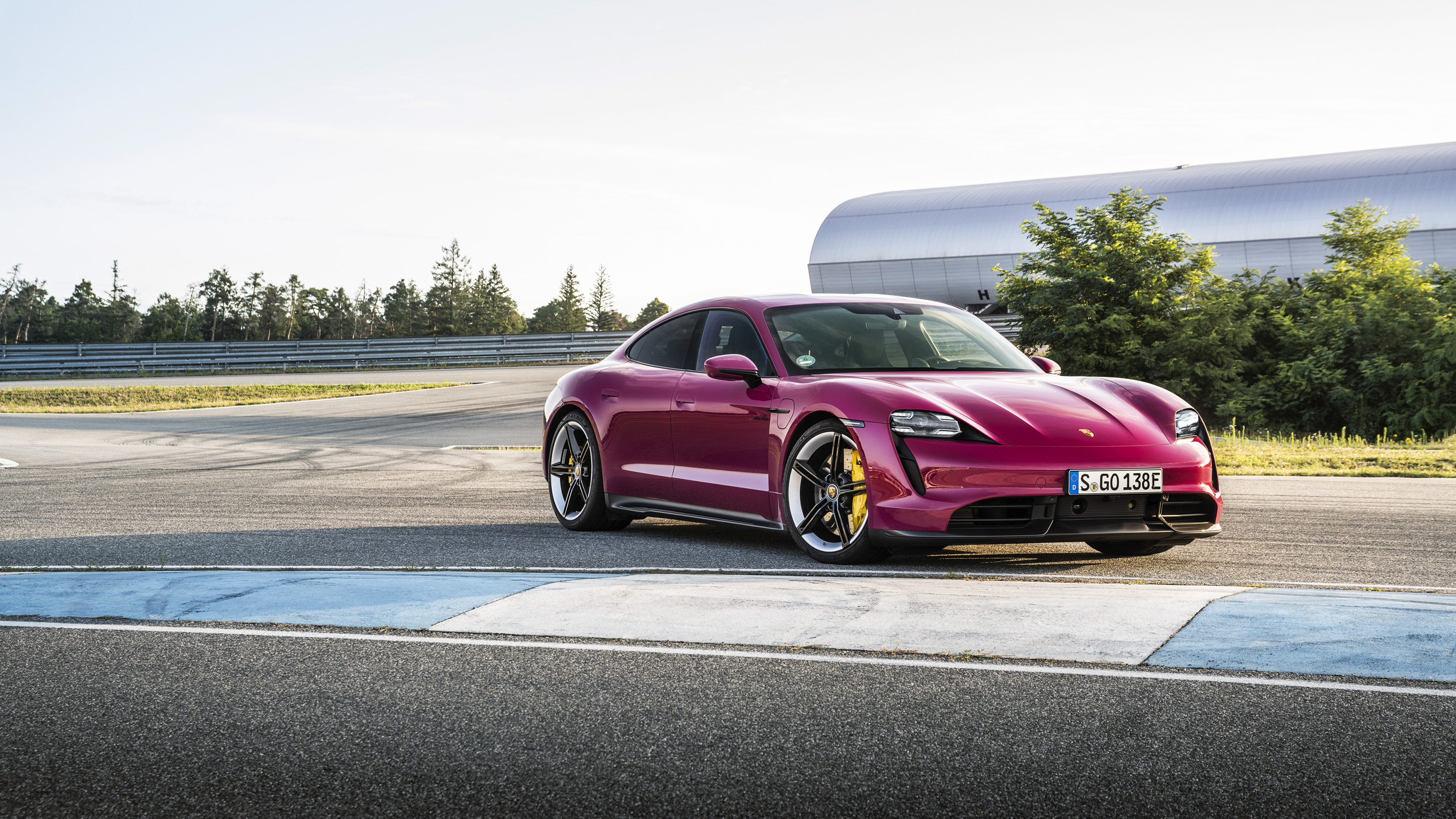 You definitely need to paint your Porsche Taycan Red | Gear