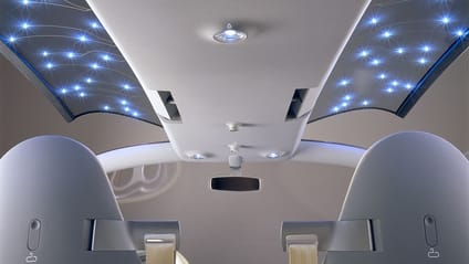 Renault Zoe concept interior ceiling