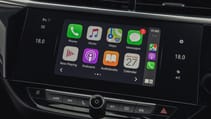 Vauxhall Corsa screen