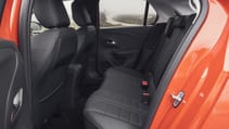 Vauxhall Corsa rear seats