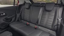 Vauxhall Corsa rear seats