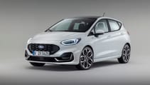 2021 Ford Fiesta white