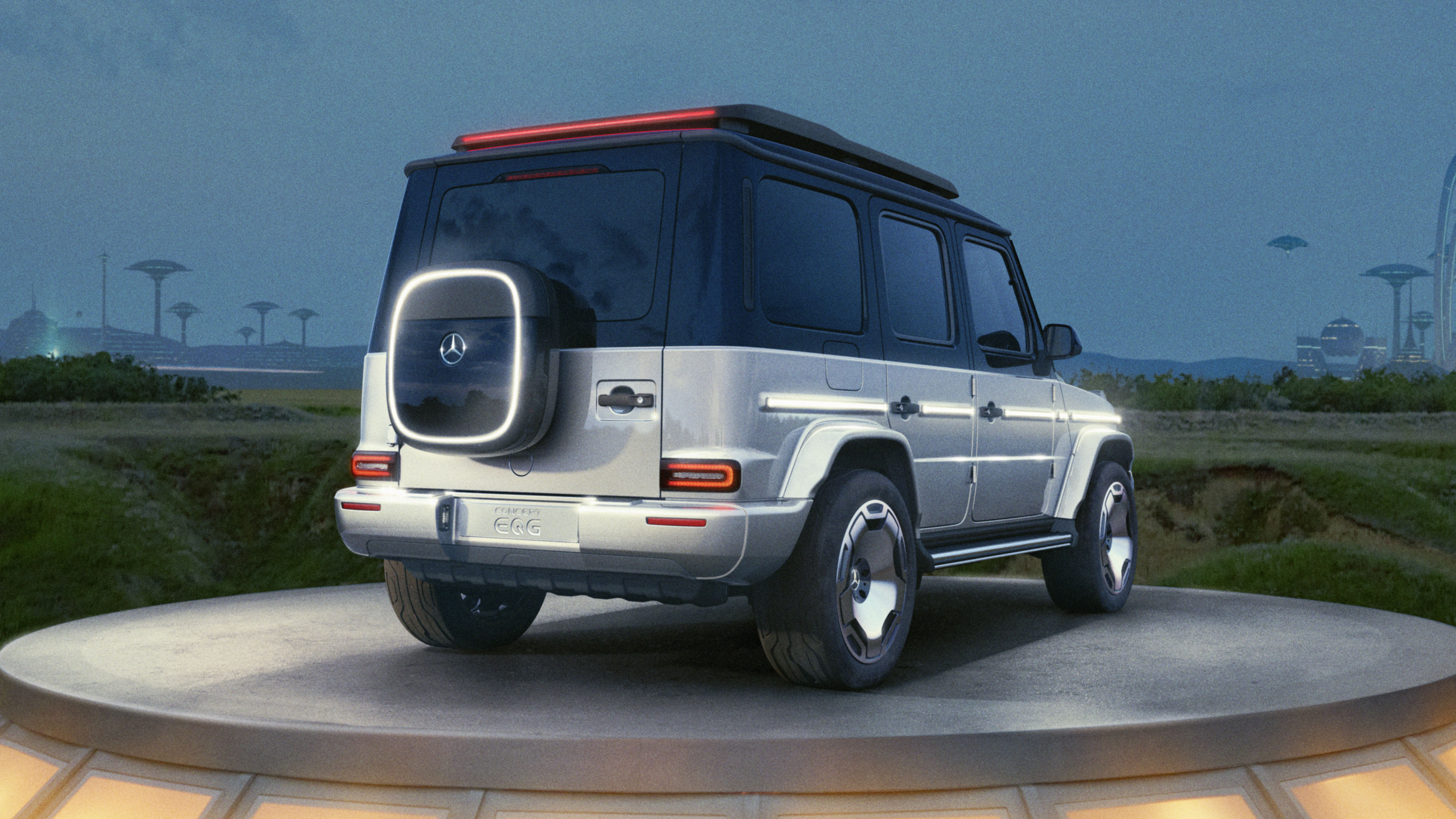 The Mercedes G Class Has Gone Electric This Is The Eqg Concept Top Gear