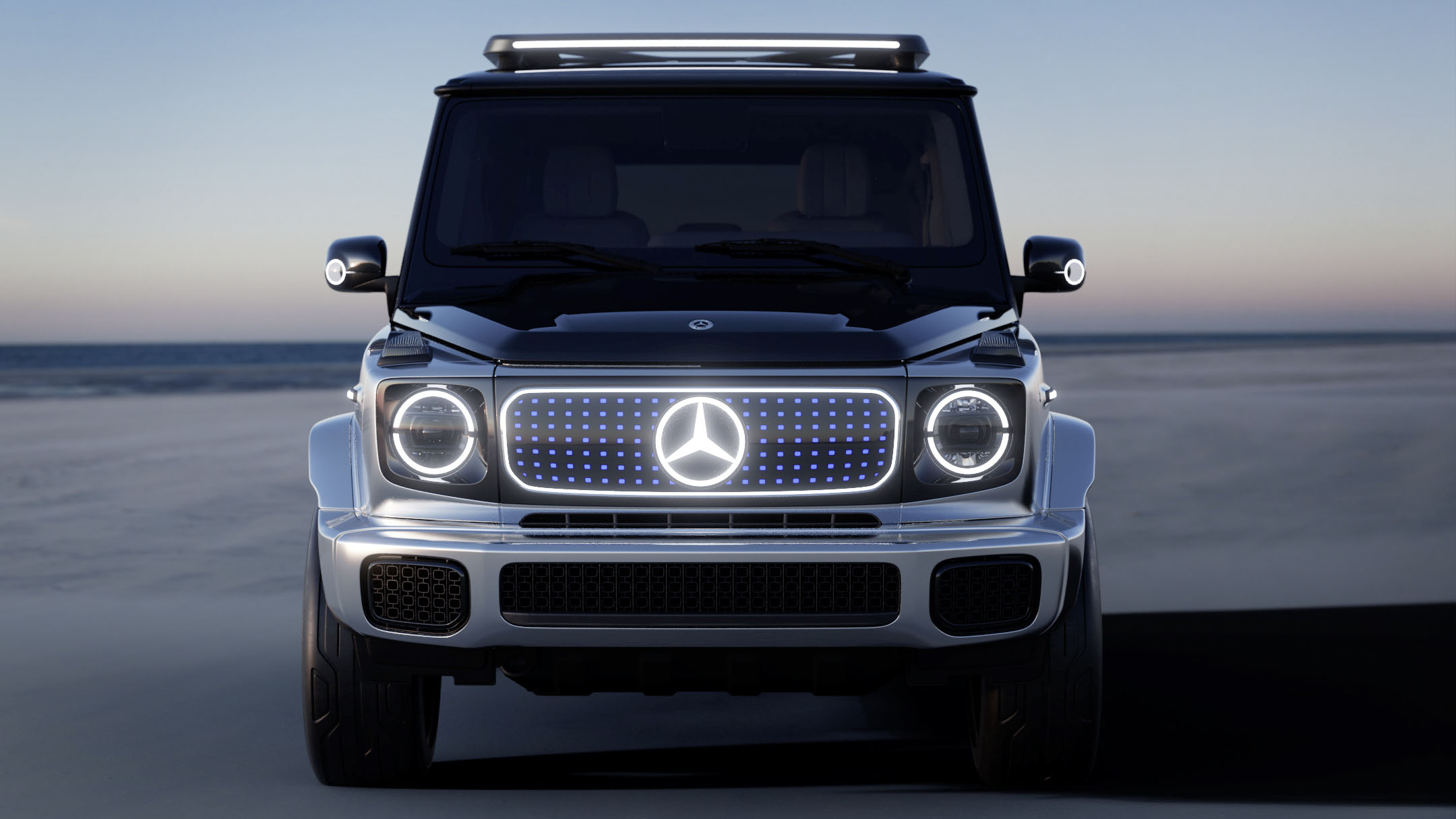 The Mercedes G Class Has Gone Electric This Is The Eqg Concept Top Gear