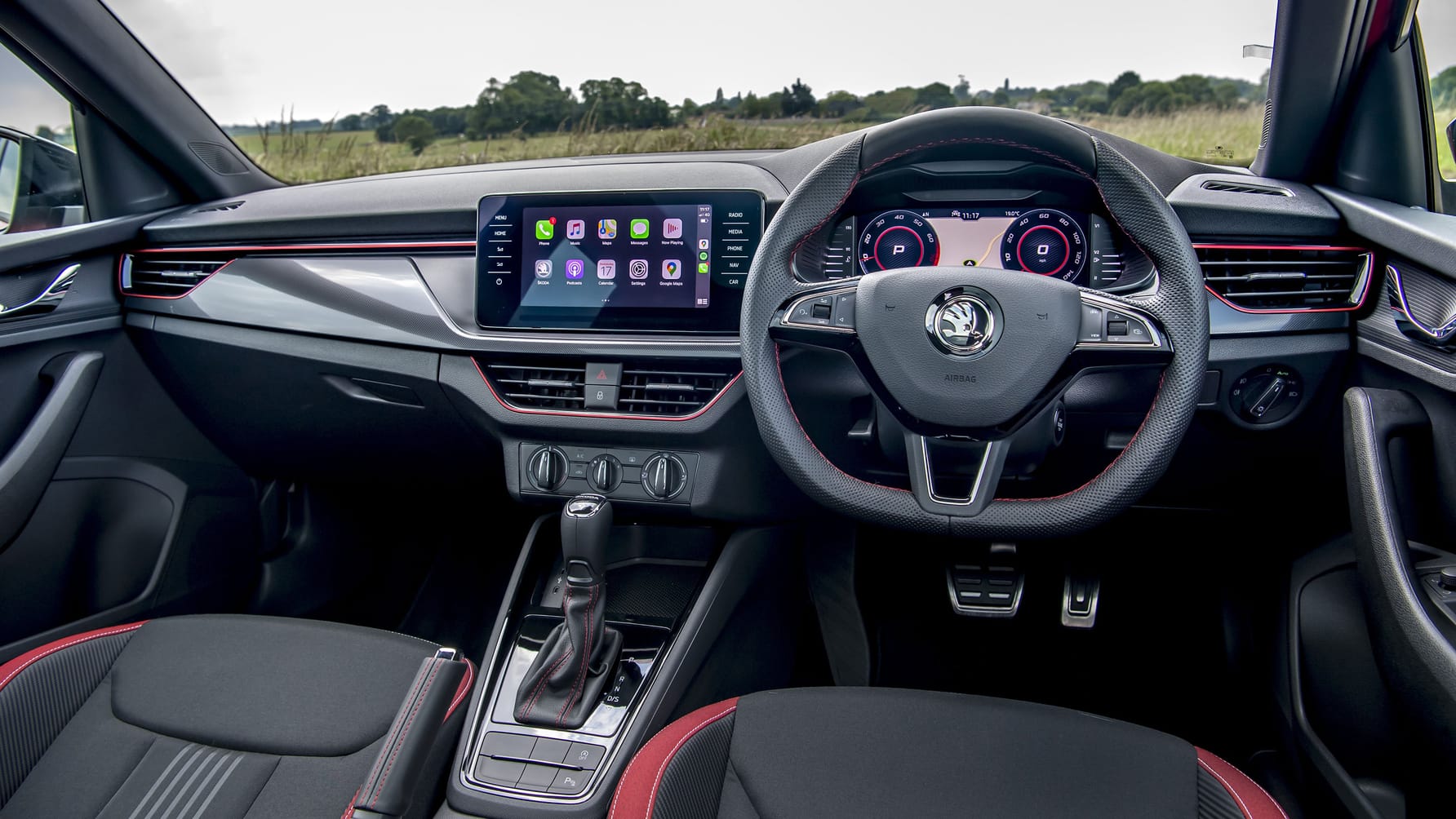 Skoda Kamiq Interior Layout Technology Top Gear Skoda Kamiq Interior Layout Technology Top Gear