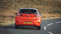 Vauxhall Corsa cornering