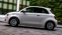 Fiat 500 Action dynamic side view