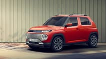 Hyundai Casper crossover orange
