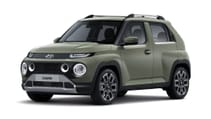 Hyundai Casper crossover grey green