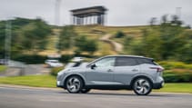 Nissan Qashqai Ceramic Grey beside Penshaw Monument