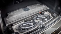 Volvo XC60 Recharge cable storage