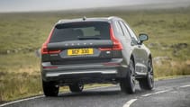 Volvo XC60 Recharge grey rear