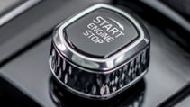 Volvo XC60 Recharge starter button
