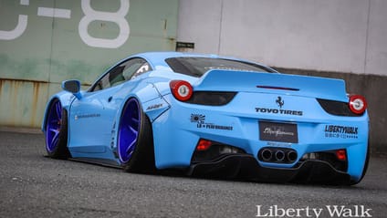 Liberty Walk…anything. Ferrari 458 Italia?