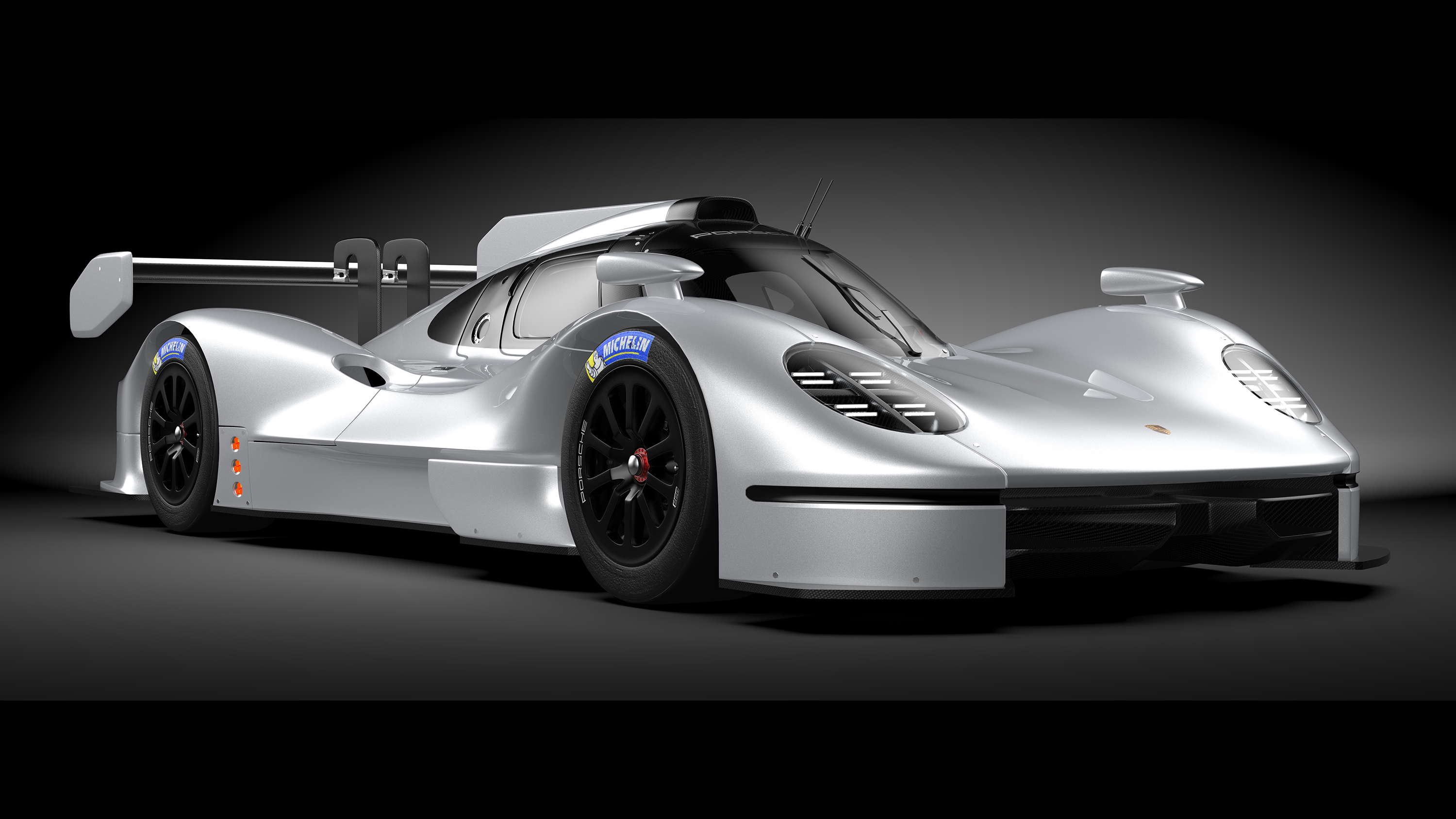 Porsche 911 GT1 Le Mans hypercar render