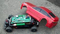 Toyota Mirai RC car Tamiya chassis