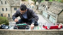 Toyota Mirai RC car in build