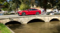 Toyota Mirai on bridge